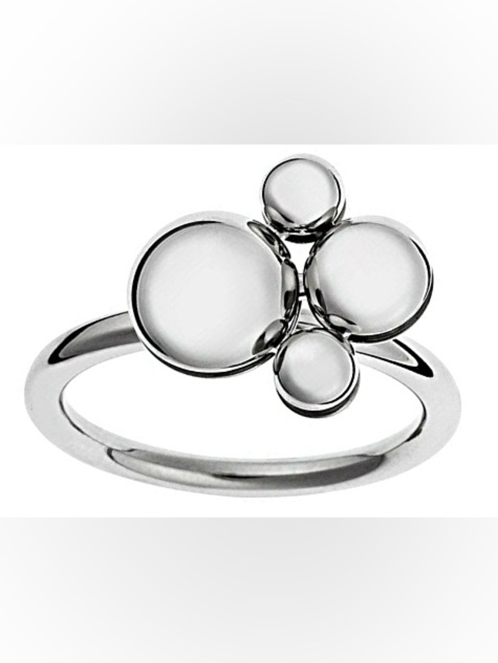 Calvin Klein Spinning Silver Ring
